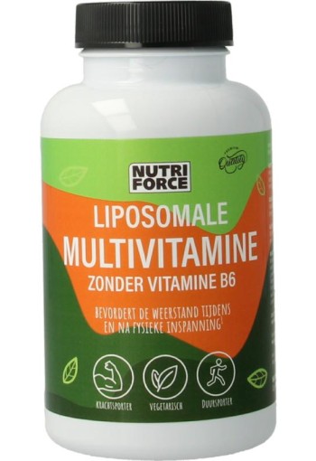 Nutriforce Liposomale multivitamine zonder vitamine B6 (90 Capsules)