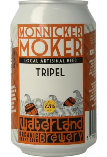 Waterland Tripel monnicker moker bio (330 Milliliter)
