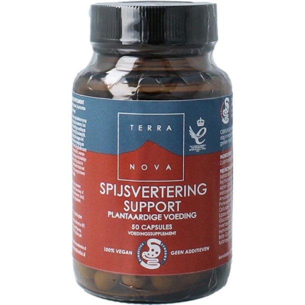 Terranova Spijsvertering plantaardige voeding (50 Capsules)