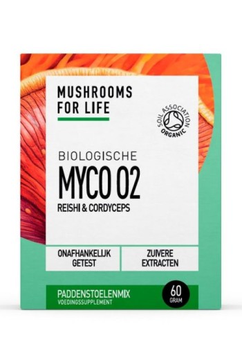 Mushrooms F Life Myco 02 poeder bio (60 Gram)