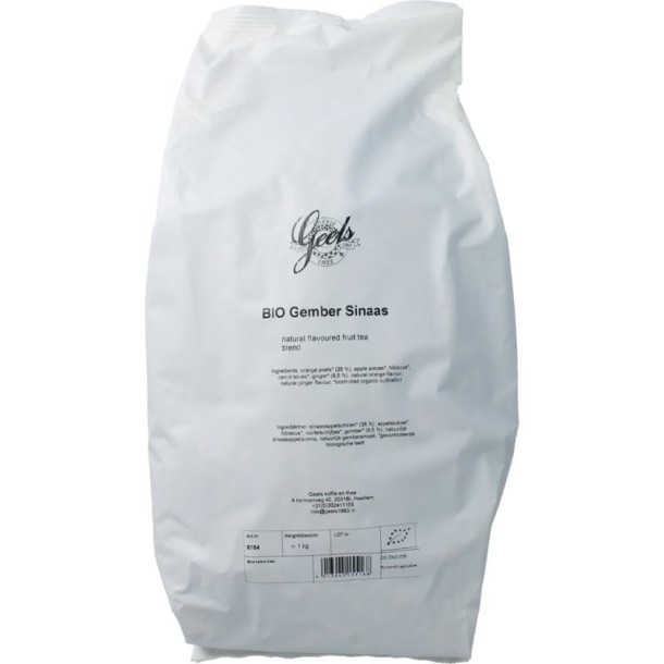 Geels Gember sinaasappel bio (1 Kilogram)