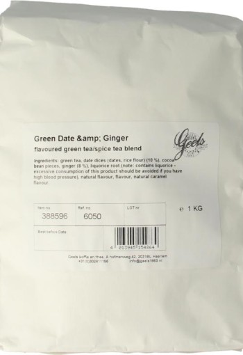 Geels Green date & ginger (1 Kilogram)