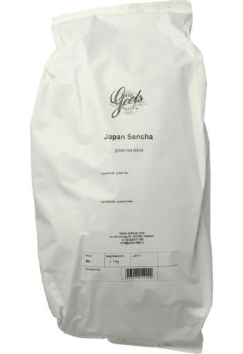 Geels Japanse sencha thee (1 Kilogram)
