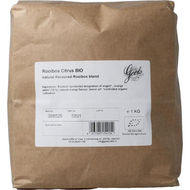 Geels Rooibos citrus bio (1 Kilogram)