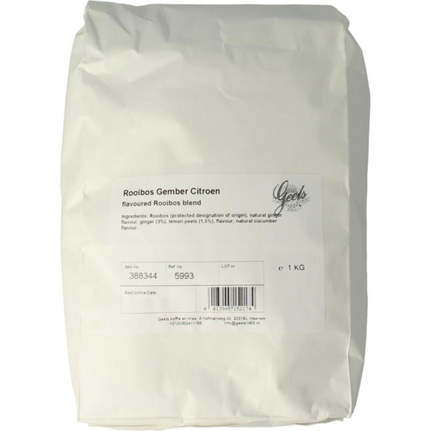 Geels Rooibos gember citroen (1 Kilogram)