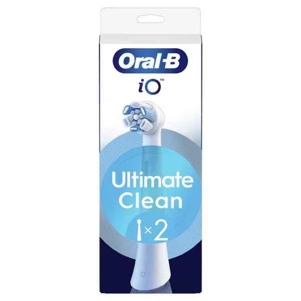 Oral-B iO Ultimate Clean Opzetborstels Wit 2 Stuks