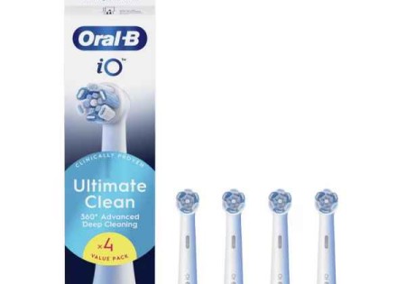 Oral-B iO Ultimate Clean Opzetborstels Wit 4 Stuks