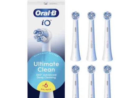 Oral-B iO Ultimate Clean Opzetborstels Wit 6 Stuks