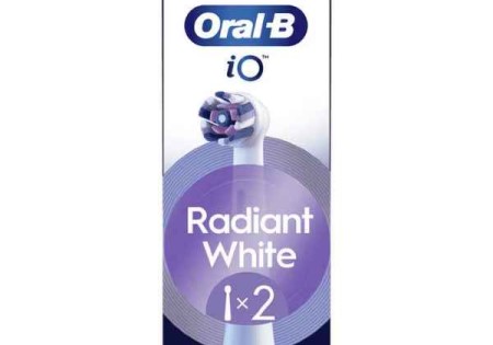Oral-B iO Radiant White Opzetborstels Wit 2 Stuks