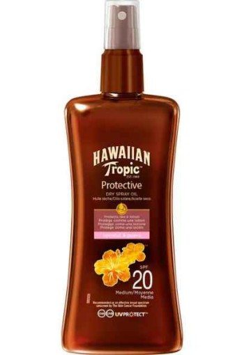 Hawaiian Tropic Protective Dry Spray Oil SPF 20 200 ML