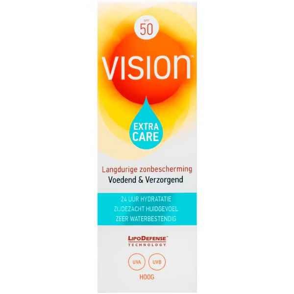 Vision Extra Care Zonnebrand SPF50 180ML