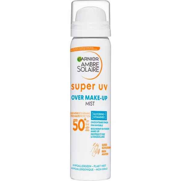 Garnier Ambre Solaire Sensitive Expert+ Zonnebrandspray Gezicht SPF50+ 75 ML