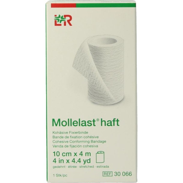 Mollelast Fixatiewindsel haft 4m x 10cm (1 Stuks)