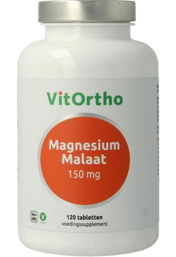 Vitortho Magnesium malaat 150mg (120 Tabletten)