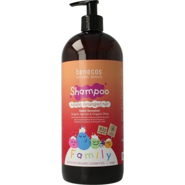 Benecos Natural shampoo family size sweet sensation (950 Milliliter)