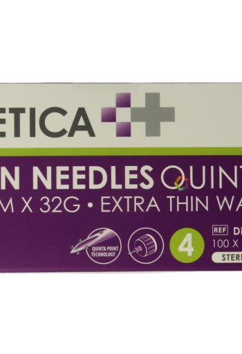 Betica Pennaalden Quinta steriel 4mmx32g (100 Stuks)