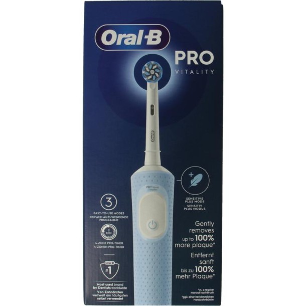 Oral B Vitality pro blue 1 Stuks