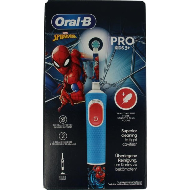 Oral B Vitality pro kid spiderman 1 Stuks