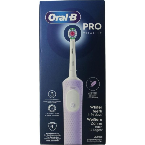 Oral B Vitality pro protect lila 1 Stuks