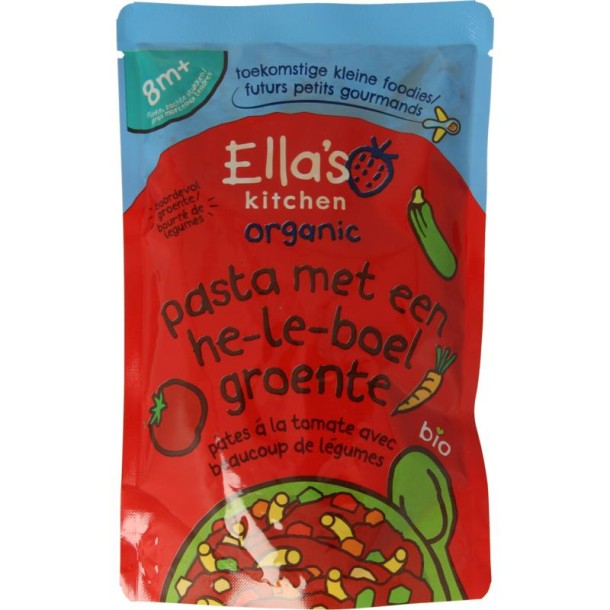 Ella's Kitchen Pasta heleboel groente 8+ maanden bio (190 Gram)