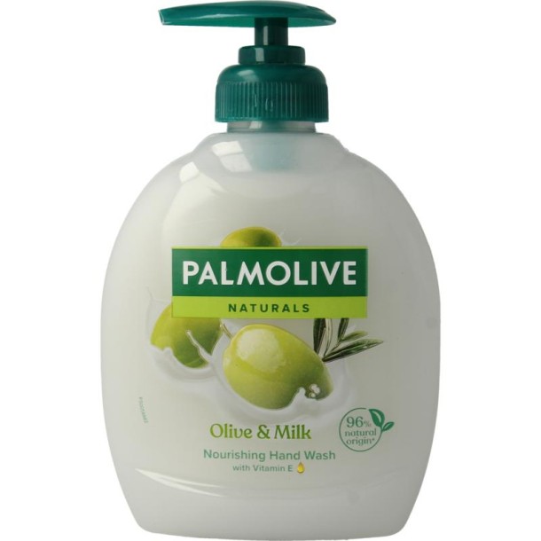 Palmolive Naturals handzeep melk&olijf 300 Milliliter