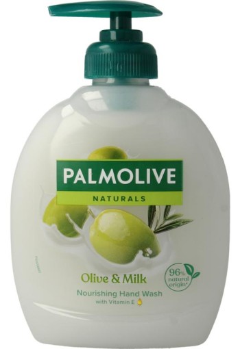 Palmolive Naturals handzeep melk&olijf 300 Milliliter