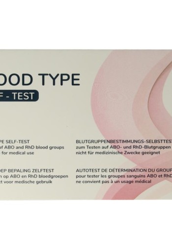The Tester Bloedgroep test (1 Stuks)