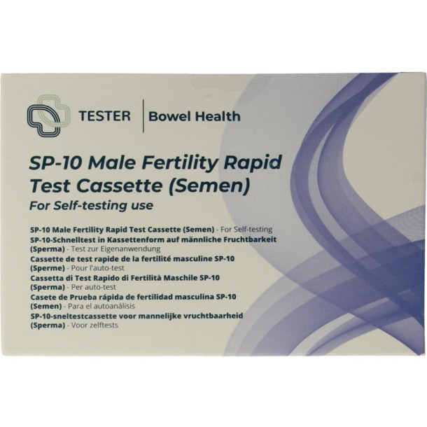 The Tester Vruchtbaarheidstest man (1 Stuks)