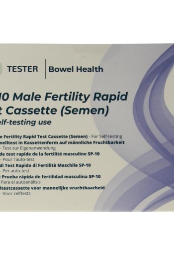 The Tester Vruchtbaarheidstest man (1 Stuks)