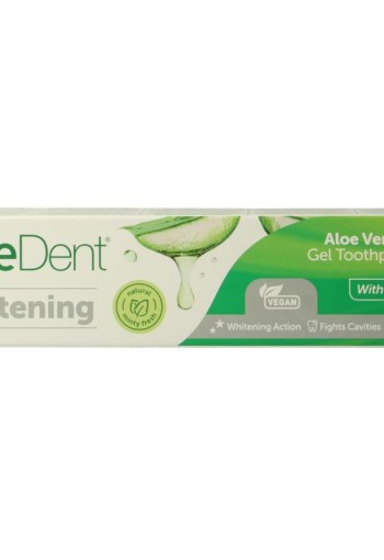 Optima Aloe dent tandpasta whitening (100 Milliliter)