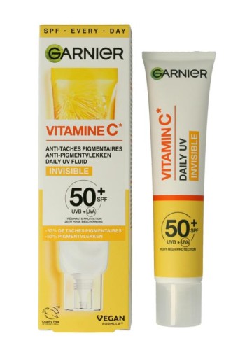 Garnier Vitamine C daily UV antipigmentvlek fluid (40 Milliliter)