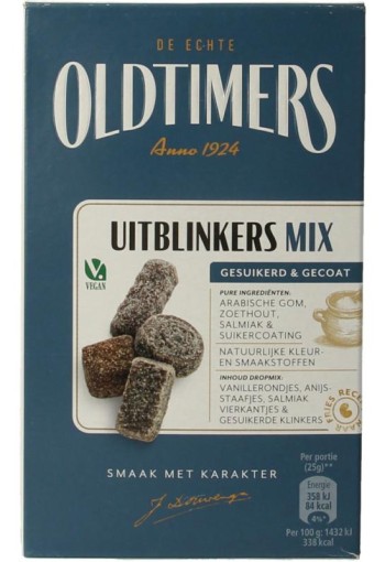Oldtimers Uitblinkers mix (235 Gram)