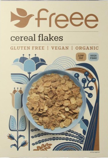 Doves Farm Glutenfree fibre flakes bio (375 Gram)