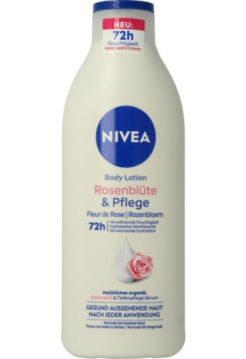 Nivea Bodylotion rozenbloem norm/droge huid (400 Milliliter)