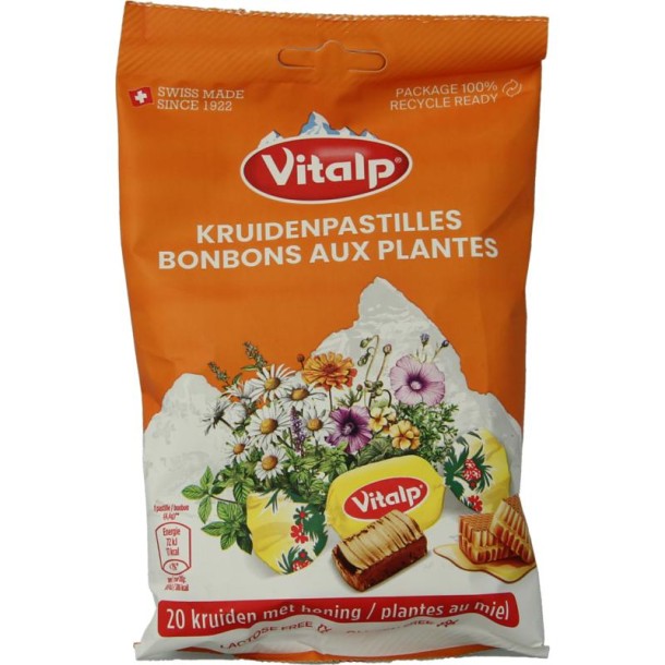 Vitalp 20 Kruiden en honing (75 Gram)
