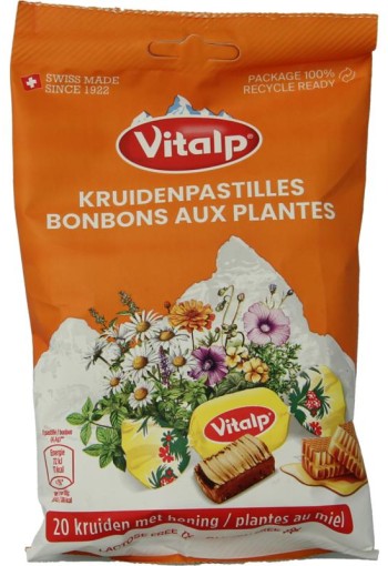 Vitalp 20 Kruiden en honing (75 Gram)