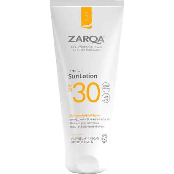 Zarqa Sensitive Zonnebrand SPF30 200 ML