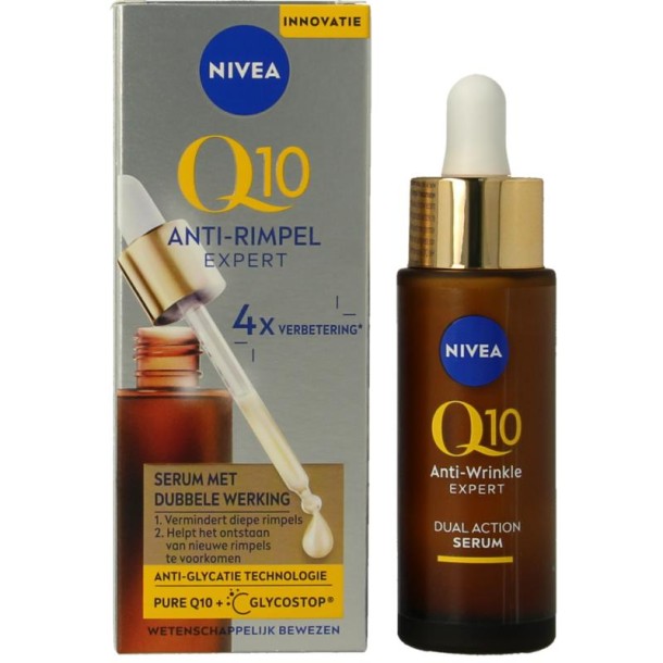 Nivea Q10 serum dual action anti rimpel (30 Milliliter)