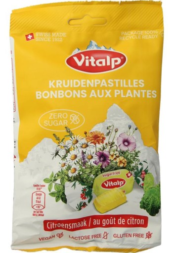 Vitalp Citroenmelisse suikervrij (75 Gram)
