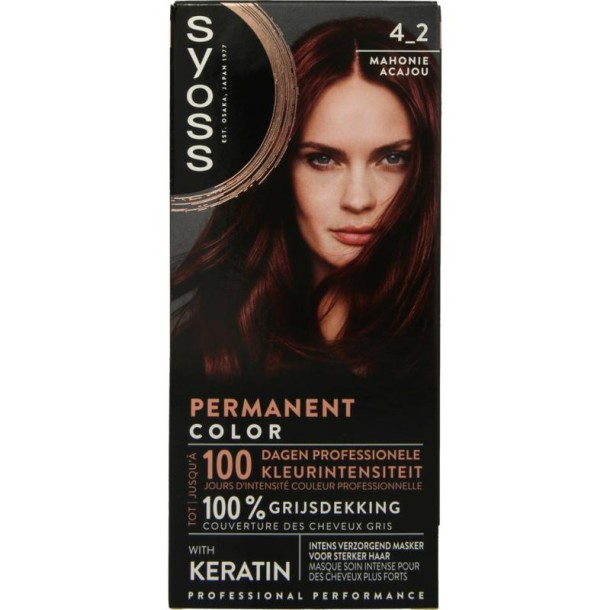 Syoss Color baseline 4-2 mahogany brown (1 set)