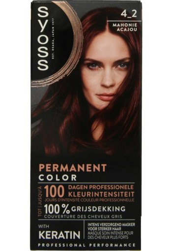 Syoss Color baseline 4-2 mahogany brown (1 set)