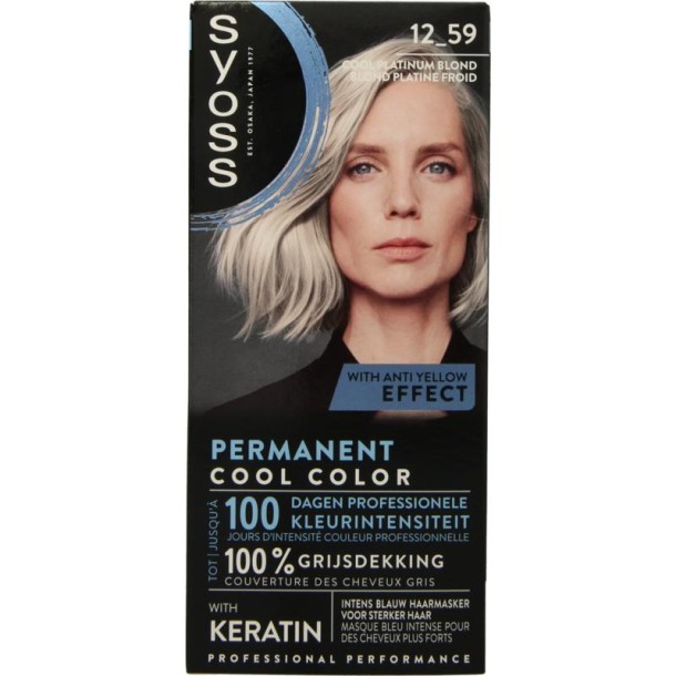 Syoss Colors 12-59 platina cool blonds (1 Set)