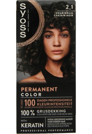Syoss Color baseline 2-1 zwart bruin (1 set)