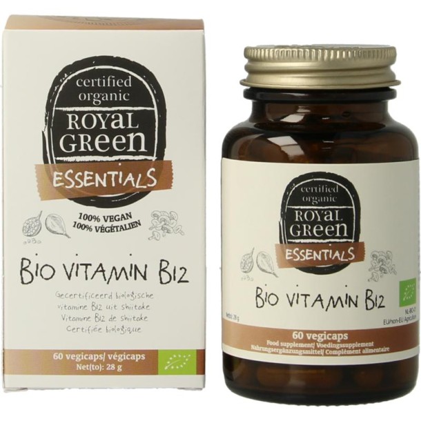 Royal Green Vitamine B12 - 25mcg bio (60 Vegetarische capsules)