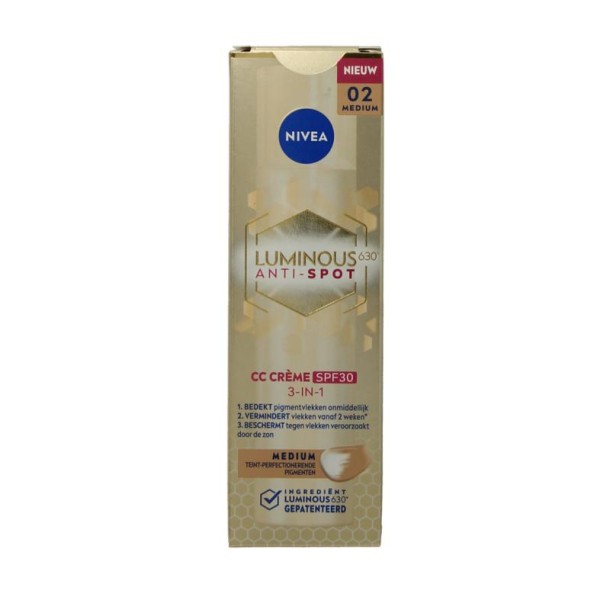 Nivea Cellular luminous 630 fluid medium SPF30 (40 Milliliter)