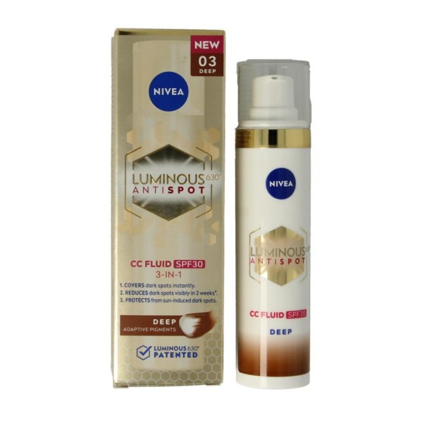 Nivea Cellular luminous 630 fluid dark SPF30 (40 ml)