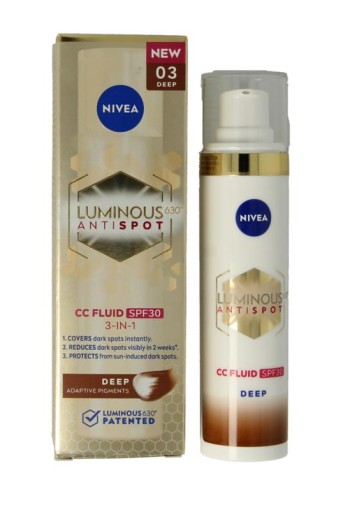 Nivea Cellular luminous 630 fluid dark SPF30 (40 ml)