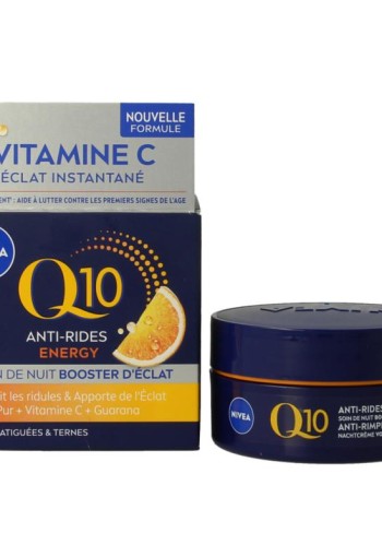Nivea Q10 energy nachtcreme anti rimpel (50 Milliliter)