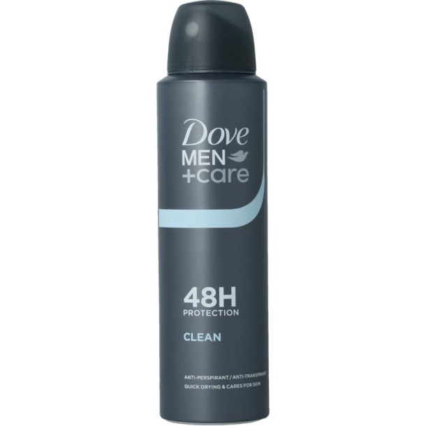 Dove Deodorant spray men+ care clean comfort (150 Milliliter)