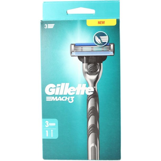 Gillette Mach3 base scheersysteem (1 Stuks)